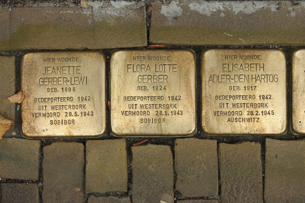 Stolpersteine Burgstraat 1 #2