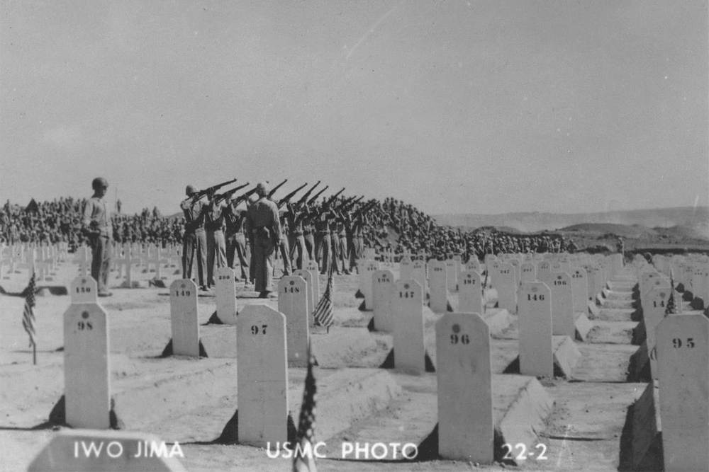 Locatie Voormalige Amerikaanse Oorlogsbegraafplaats Iwo Jima #2