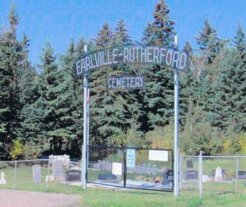 Commonwealth War Grave Earlville Rutherford Cemetery