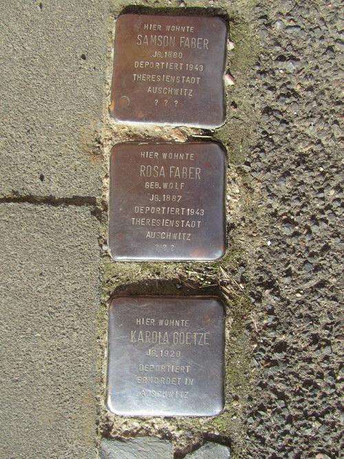 Stolpersteine Stolzestrae 14 #4