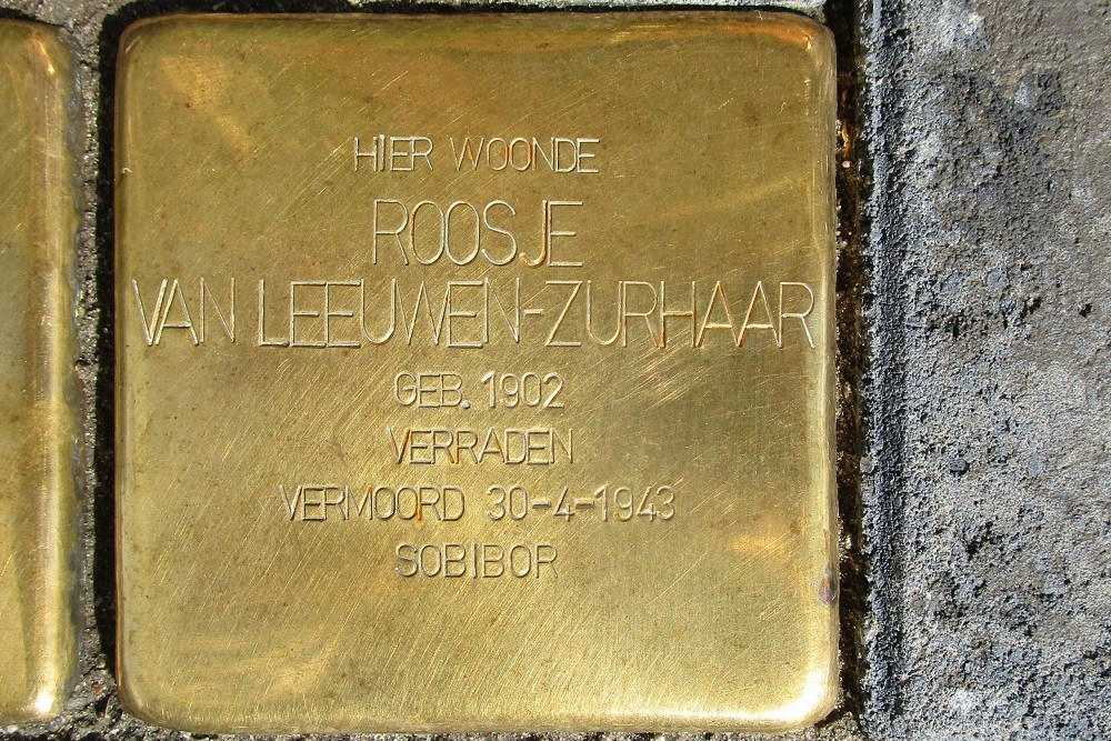 Stolpersteine 3e Louise de Colignystraat 154 #3