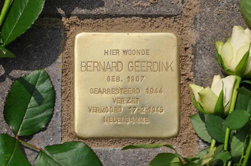 Stolperstein Deken Hooijmansingel 27 #1