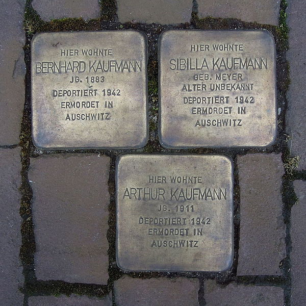 Stumbling Stones Am Roßtor 14 #1