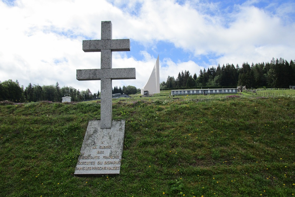 Memorial cross Lorraine style