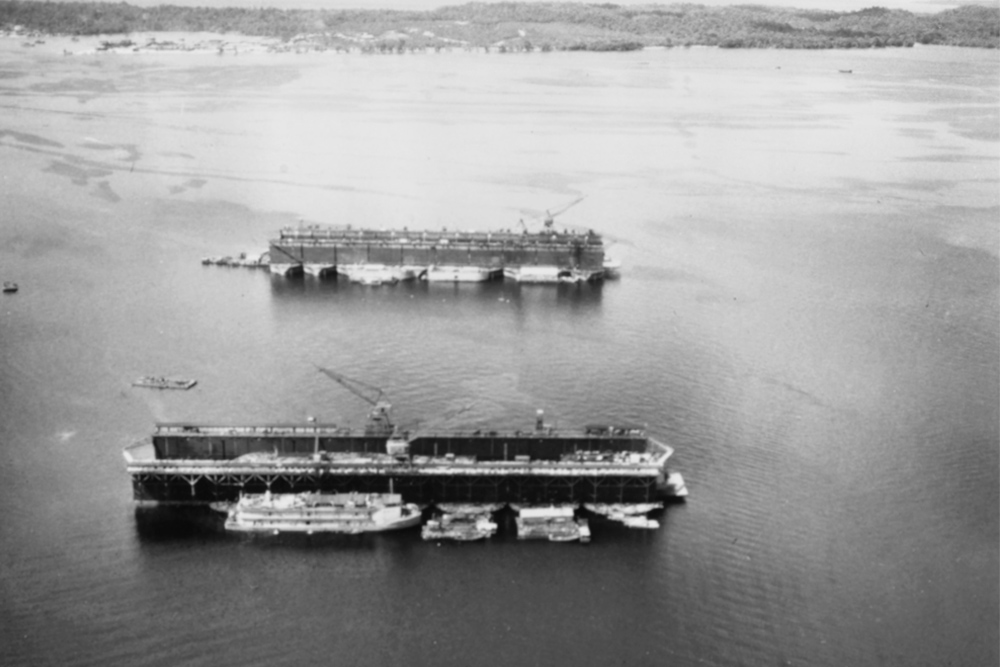 Remains AFDB / ABSD Auxiliary Floating Dry Dock 4 #1