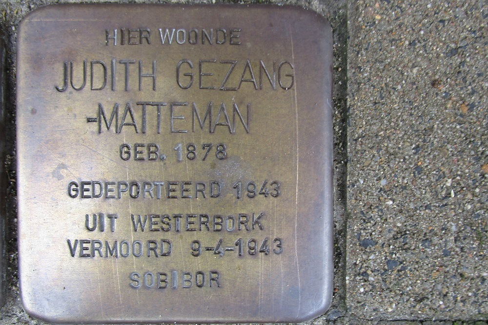 Stolpersteine Watteaustraat 25 #3