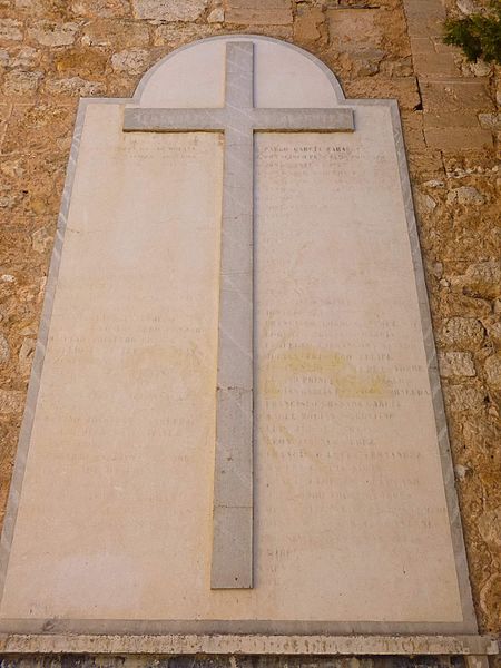 Spanish Civil War Memorial Villacaas