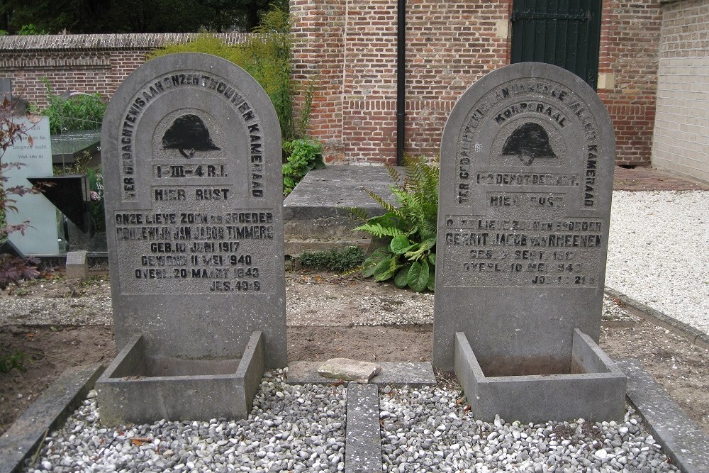 Dutch War Graves Dutch Reformed Cemetery Voorhout #2