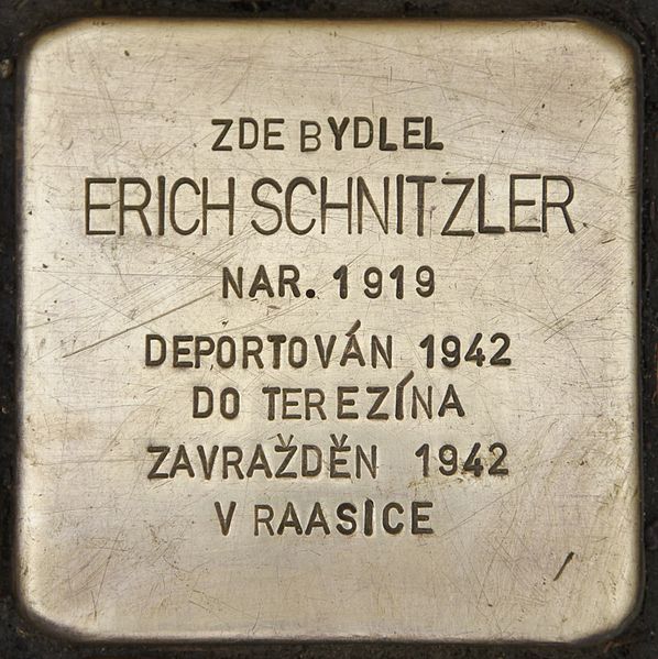 Stolpersteine U Botanick zahrady 828/4 #2