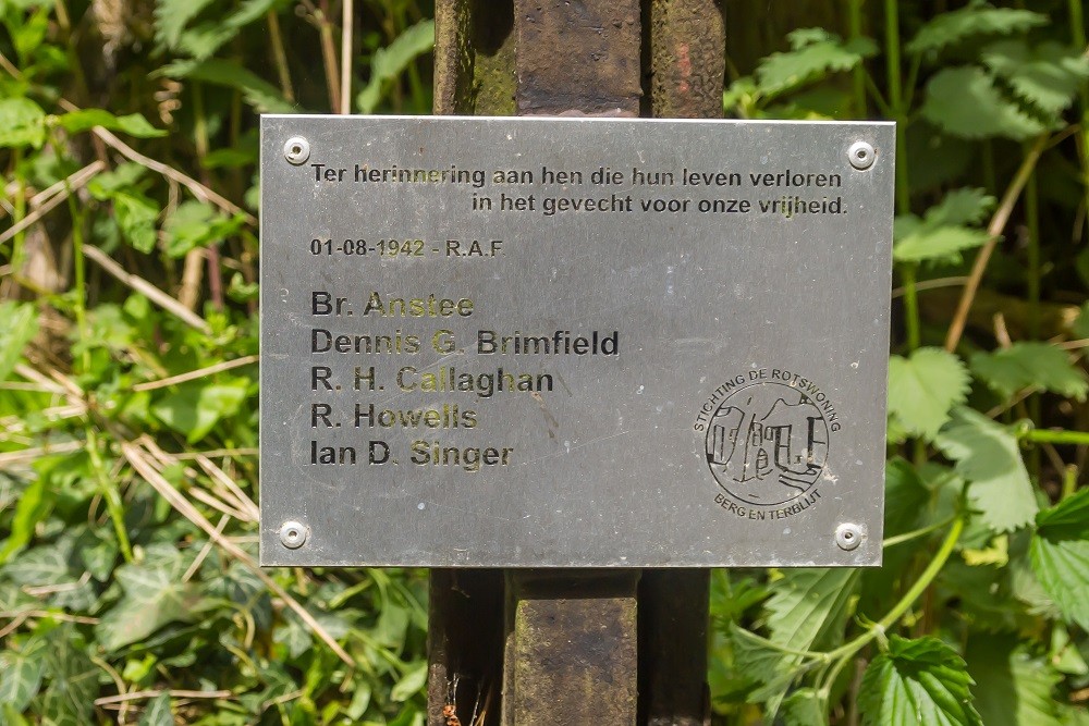 Monument Neergestort Vliegtuig Berg en Terblijt #2