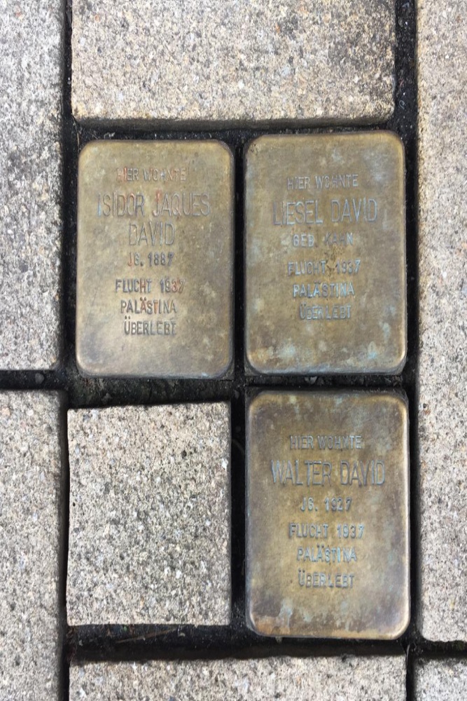 Stolpersteine Brckstrae 28 #1