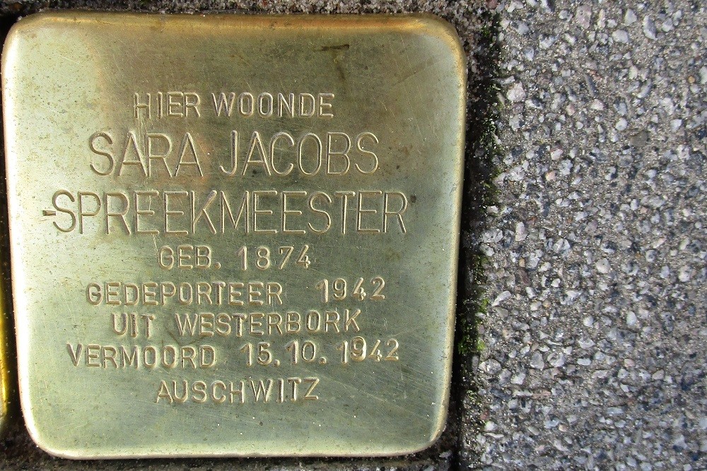 Stolpersteine Prins Hendrikkade 79 #3