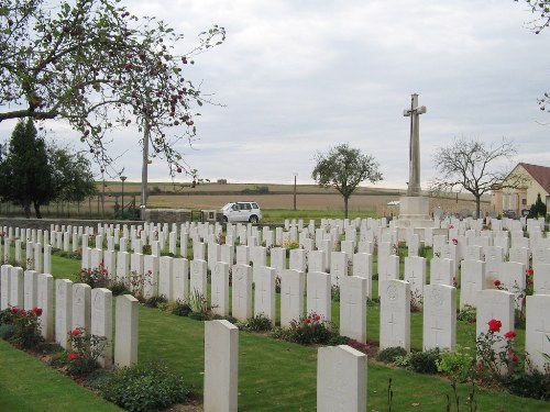 Oorlogsgraven van het Gemenebest Mricourt-l'Abb Extension
