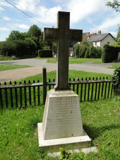 War Memorial Preston St. Mary Church #1