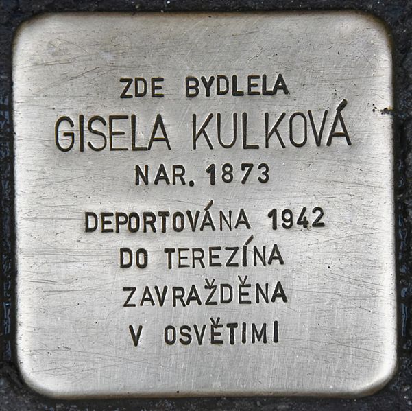 Stolpersteine Kateřinsk 62/8 #2