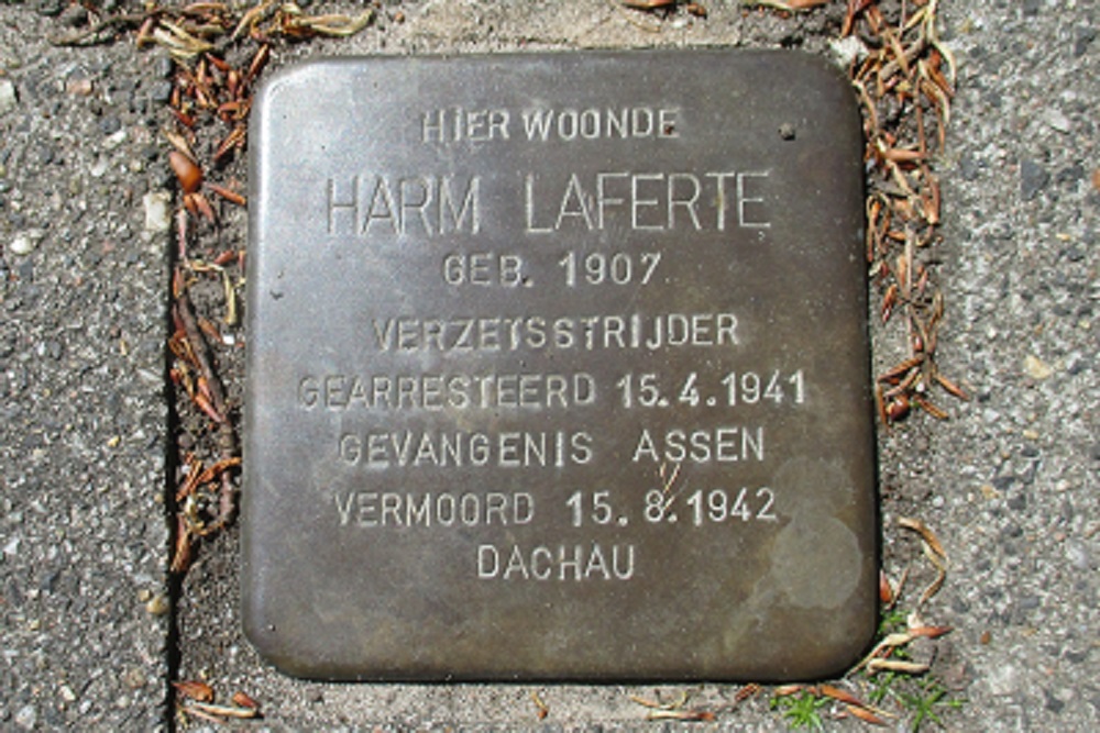 Stolperstein Anreperstraat 128