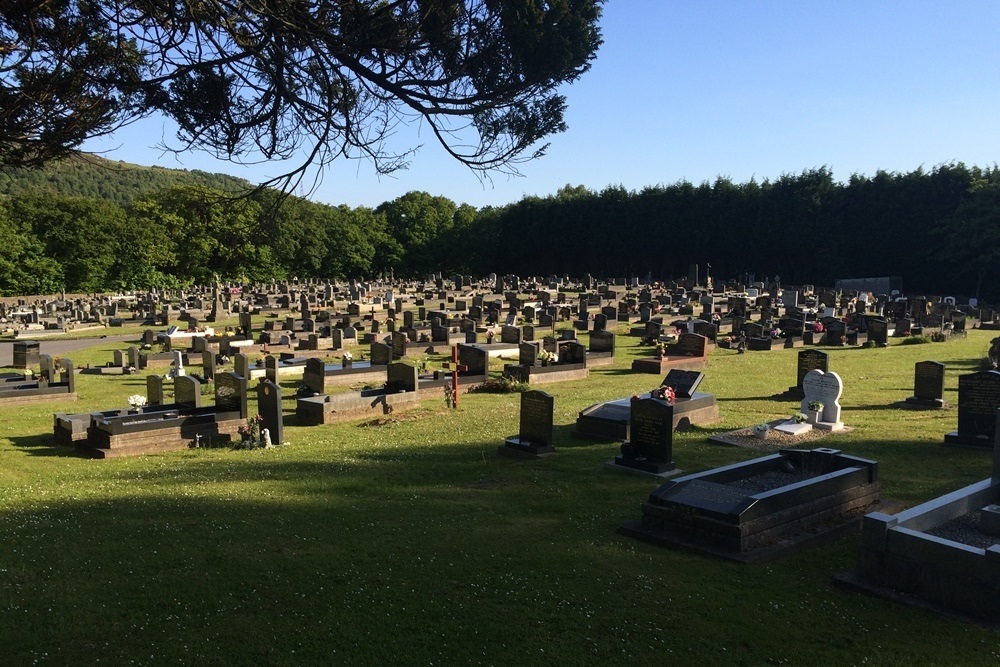 Oorlogsgraven van het Gemenebest Coedgwilym Cemetery #1