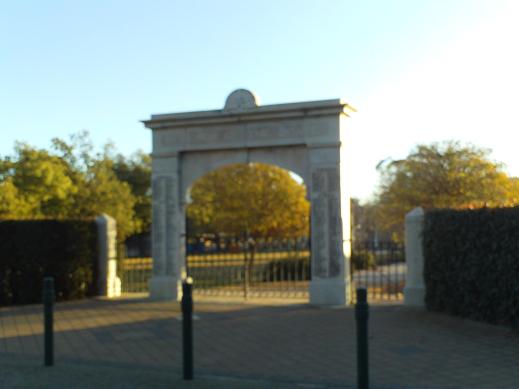 War Memorial Gates Jamestown #1