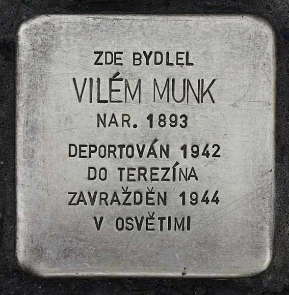 Stolpersteine Třda Svobody 24 #2