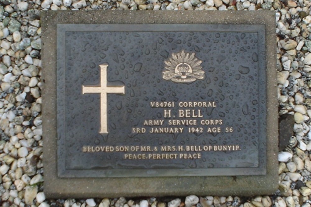 Commonwealth War Grave Bunyip General Cemetery