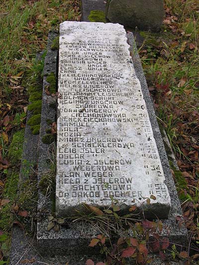 War Graves Jewish Cemetery Jaslo #3