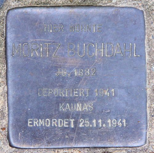 Stumbling Stones Waitzstraße 10 #3