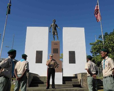 Sir Jacob Vouza Monument #1