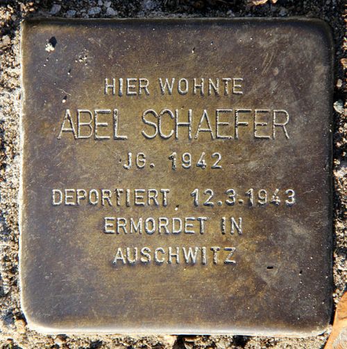 Stolpersteine Loebellstrae 6 #1