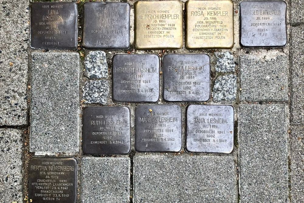 Stolpersteine Grindelhof 83 #2