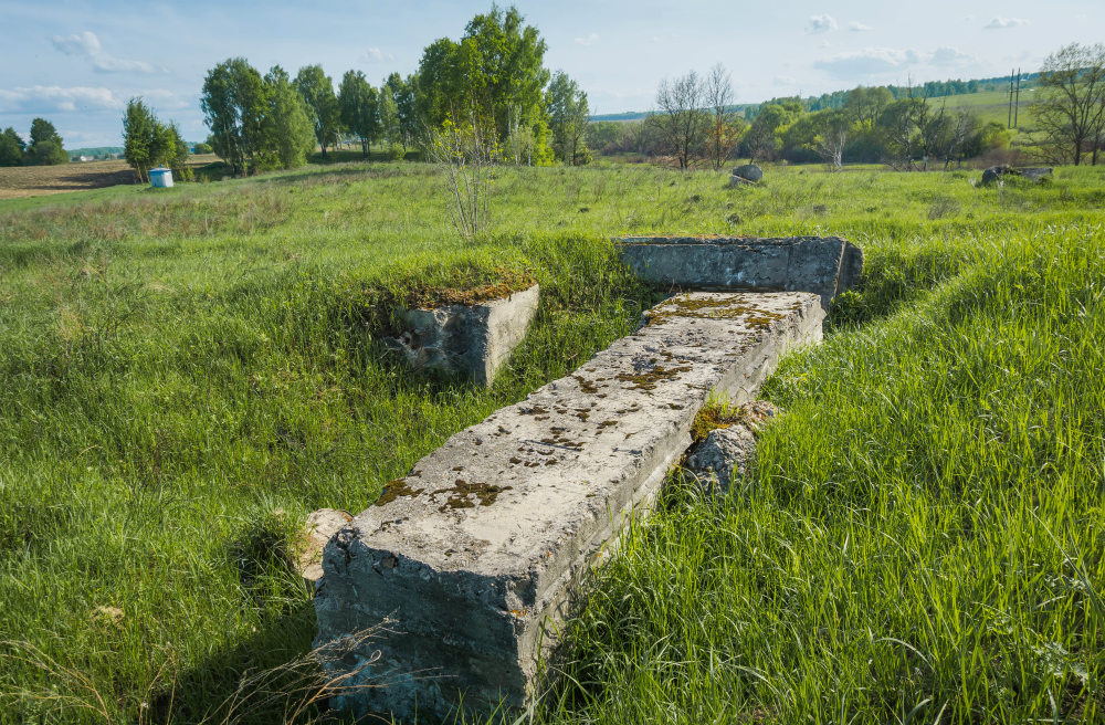 Destroyed Pillbox Merkulievo #1