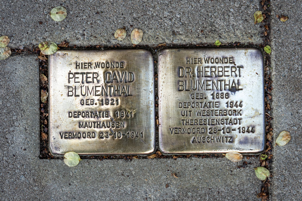 Stolpersteine Gerrit van der Veenstraat 120