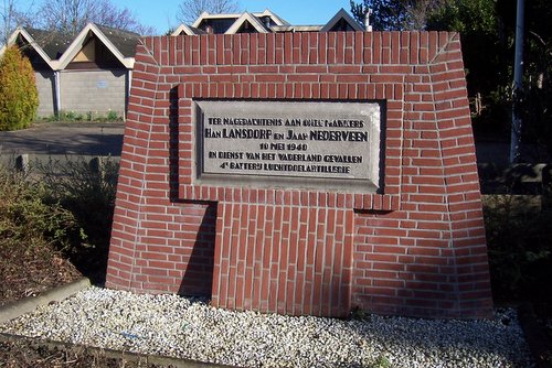 Monument Nederlandse soldaten Smitshoek #2