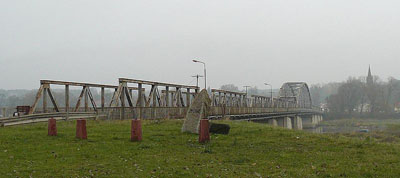 Memorial Stone Crossing Over Red Army