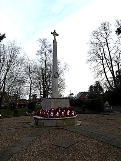 Oorlogsmonument Beccles #1