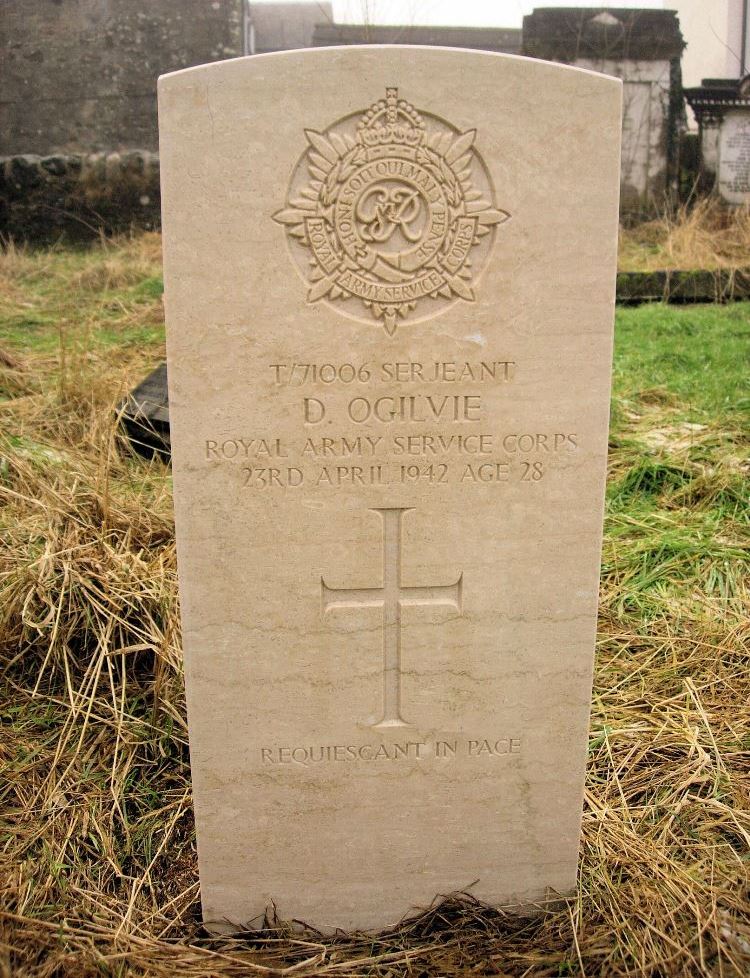 Commonwealth War Grave Methven Parish Churchyard #1