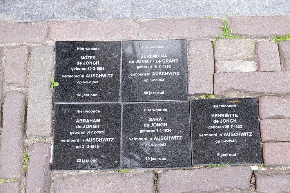 Herdenkingsstenen Huigbrouwerstraat 8  #1