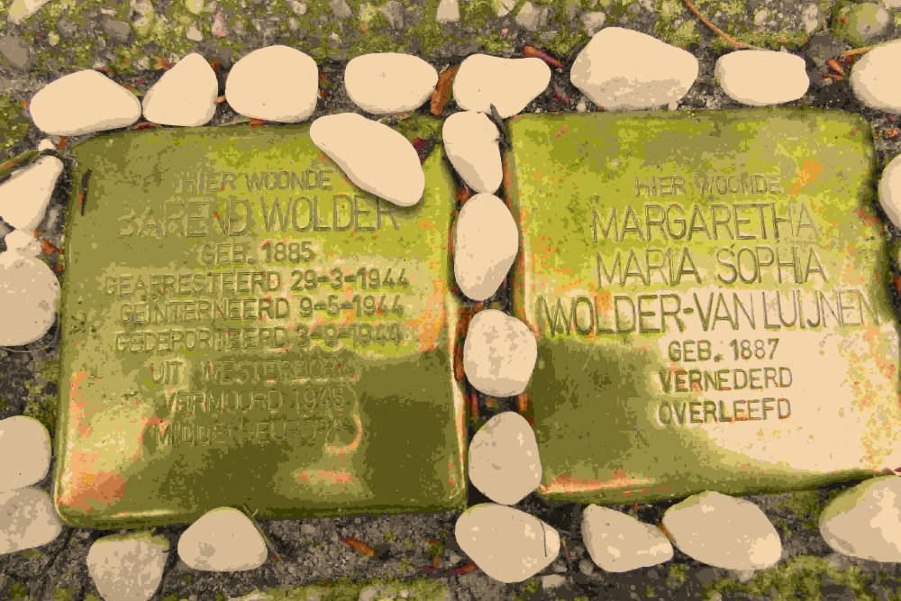 Stolpersteine Waldecklaan 23 #3