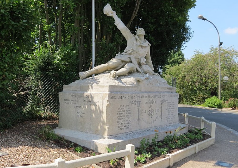 Oorlogsmonument Saint-Pierre-de-Franqueville #1