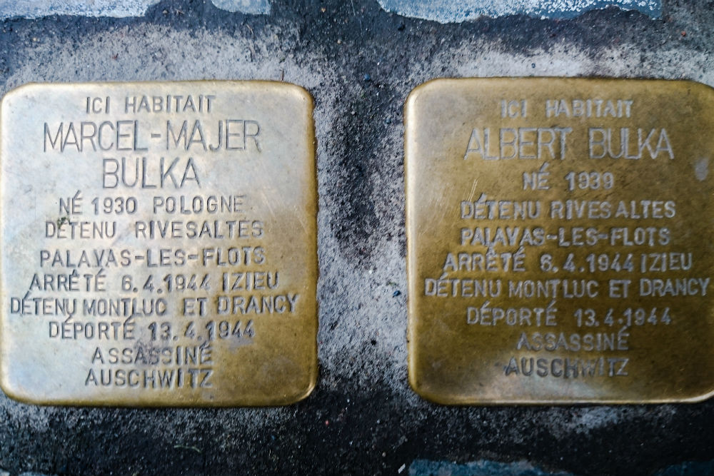 Stolpersteine Rue des Champs 24 #1