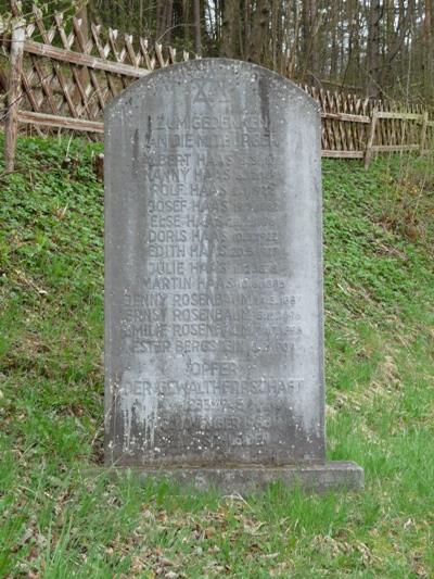 Joods Monument Schleiden #1