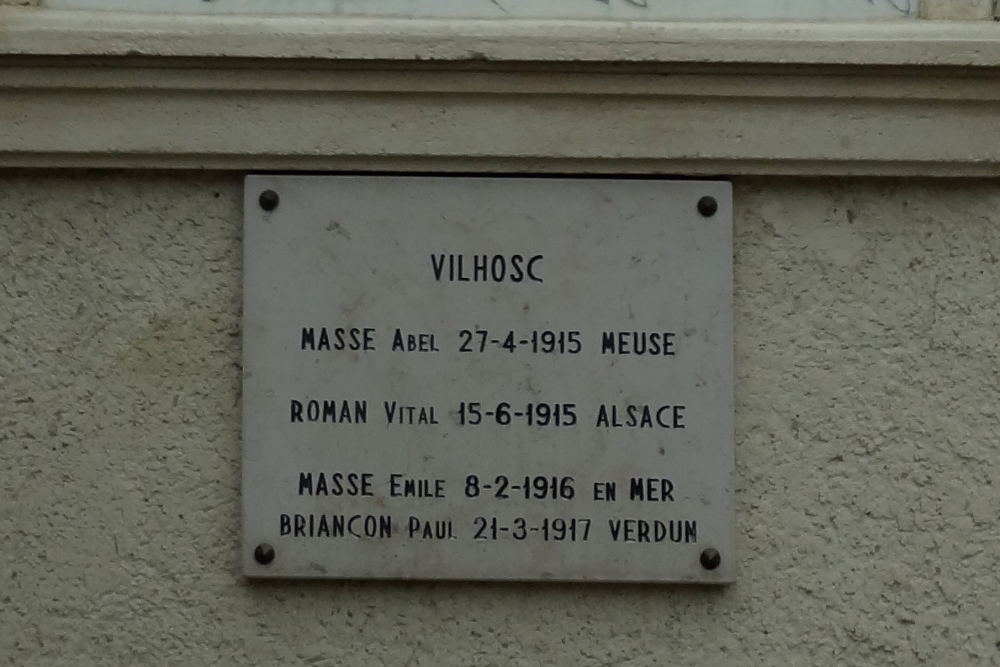 World War I Memorial Vilhosc #1