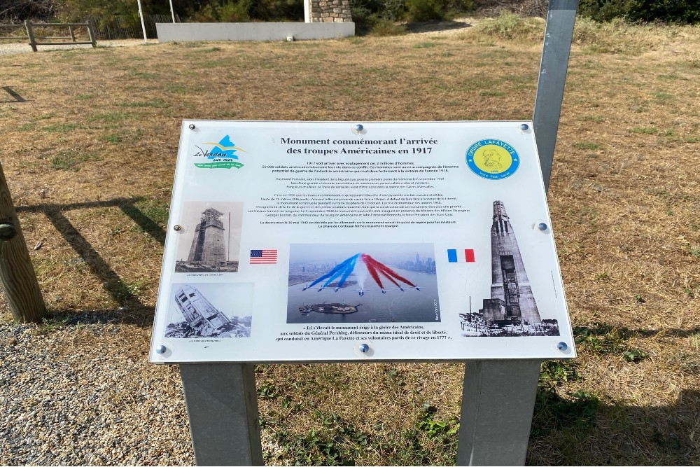 Monument Amerikaanse Soldaten Pointe de Grave #2