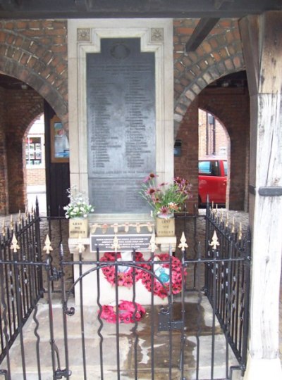 Oorlogsmonument Princes Risborough