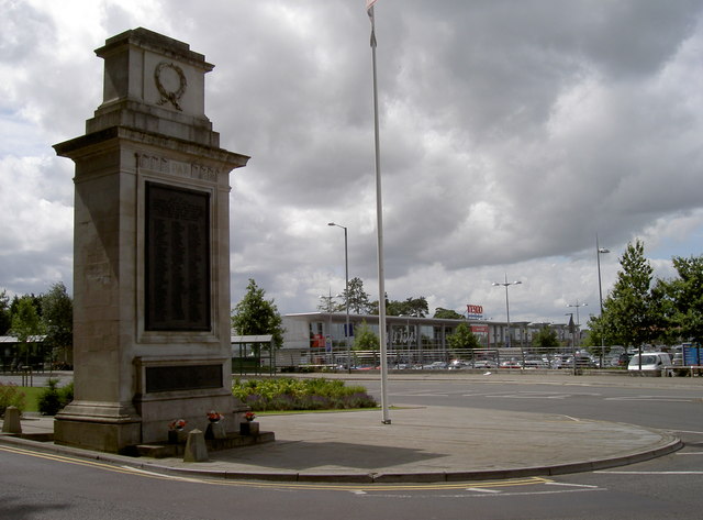 Oorlogsmonument Shepton Mallet #1