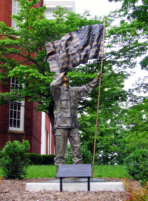 Veteran's Statue Cookeville #1
