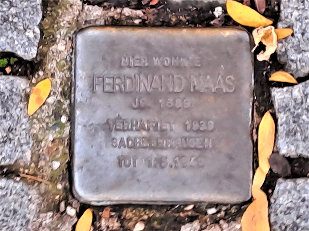 Stolperstein Heinrich-Lanz-Strae 43 #1