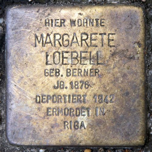 Stolpersteine Meierottostrae 1 #2