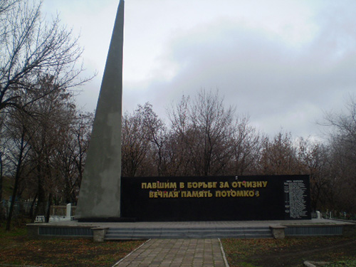 Mass Grave Soviet Soldiers Mariupol