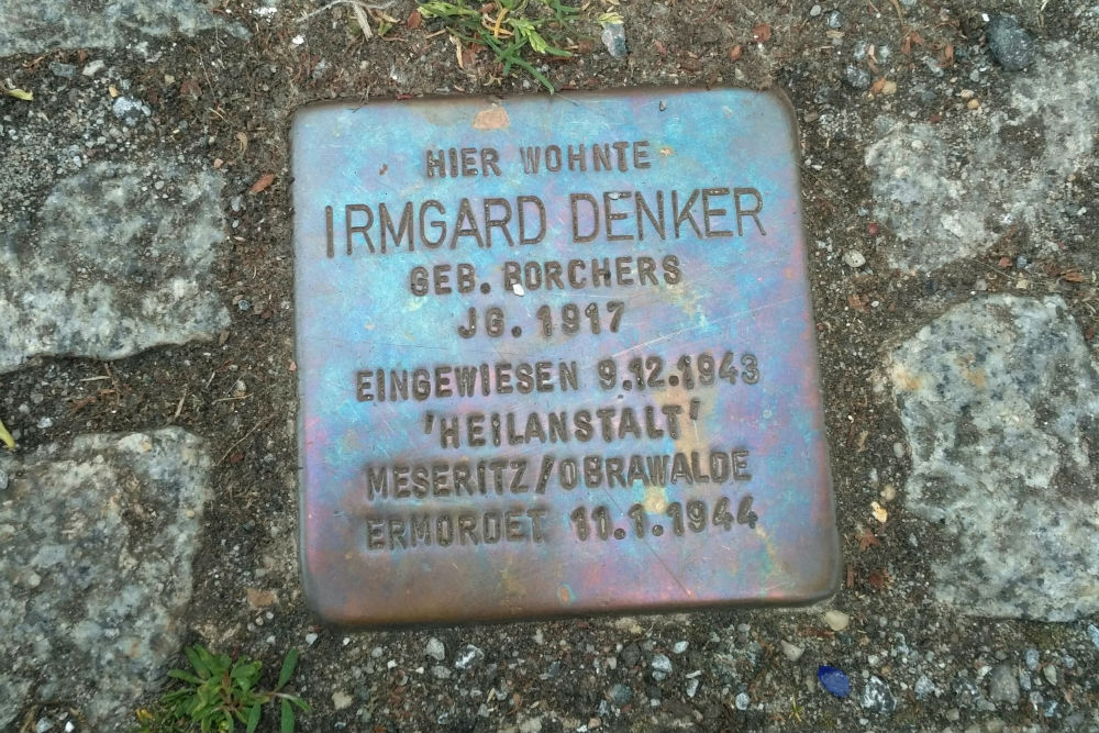 Stumbling Stone Augsburgerstraße 68