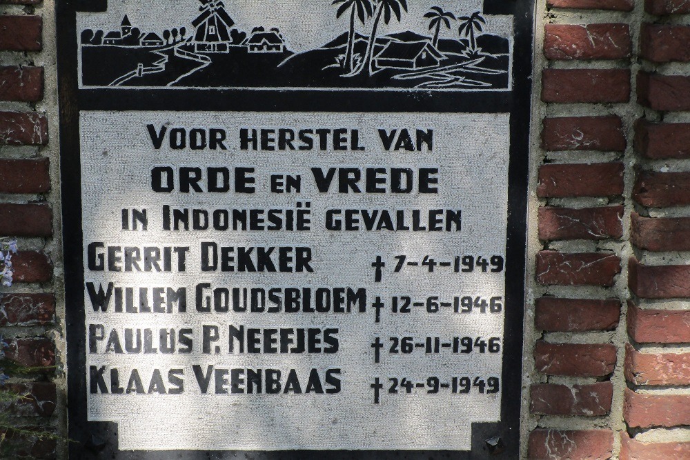 Indië-Monument Algemene Begraafplaats Hippolytushoef #3